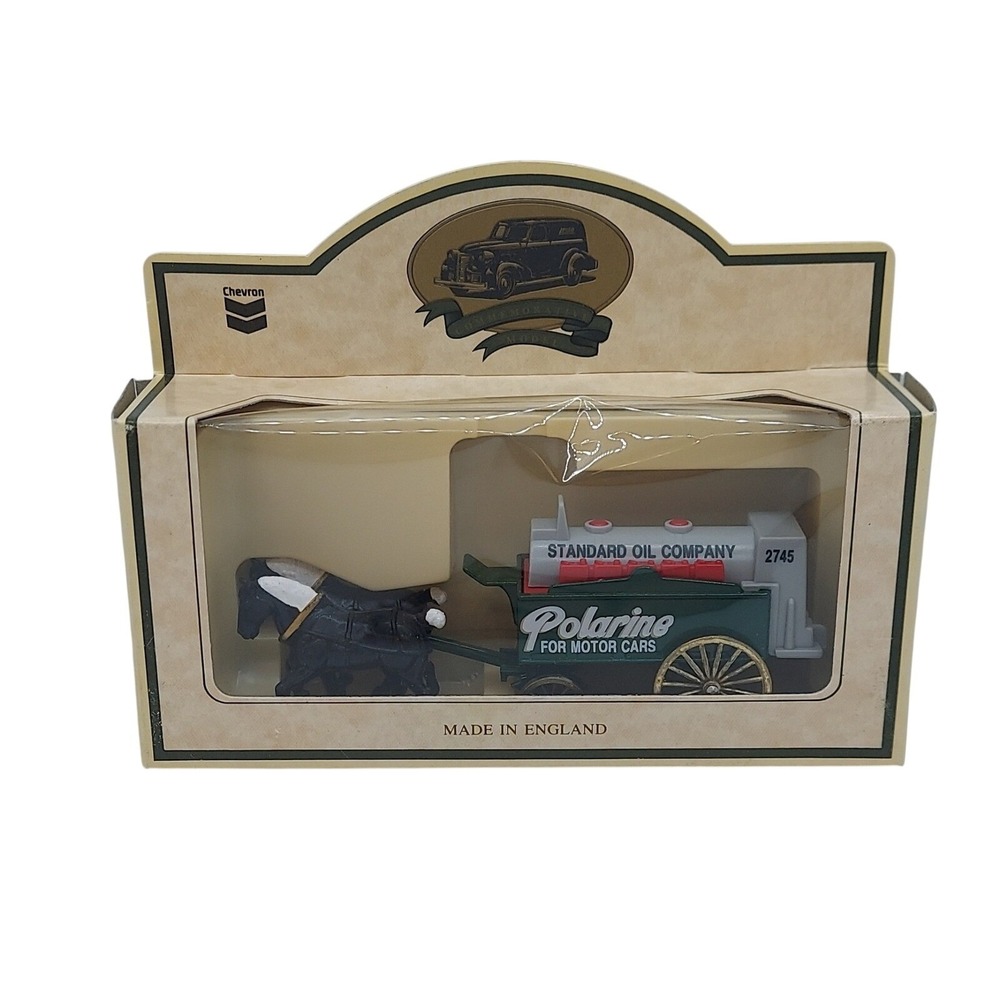 Lledo Days Gone Chevron Polarine Horse Drawn Wagon Die-Cast